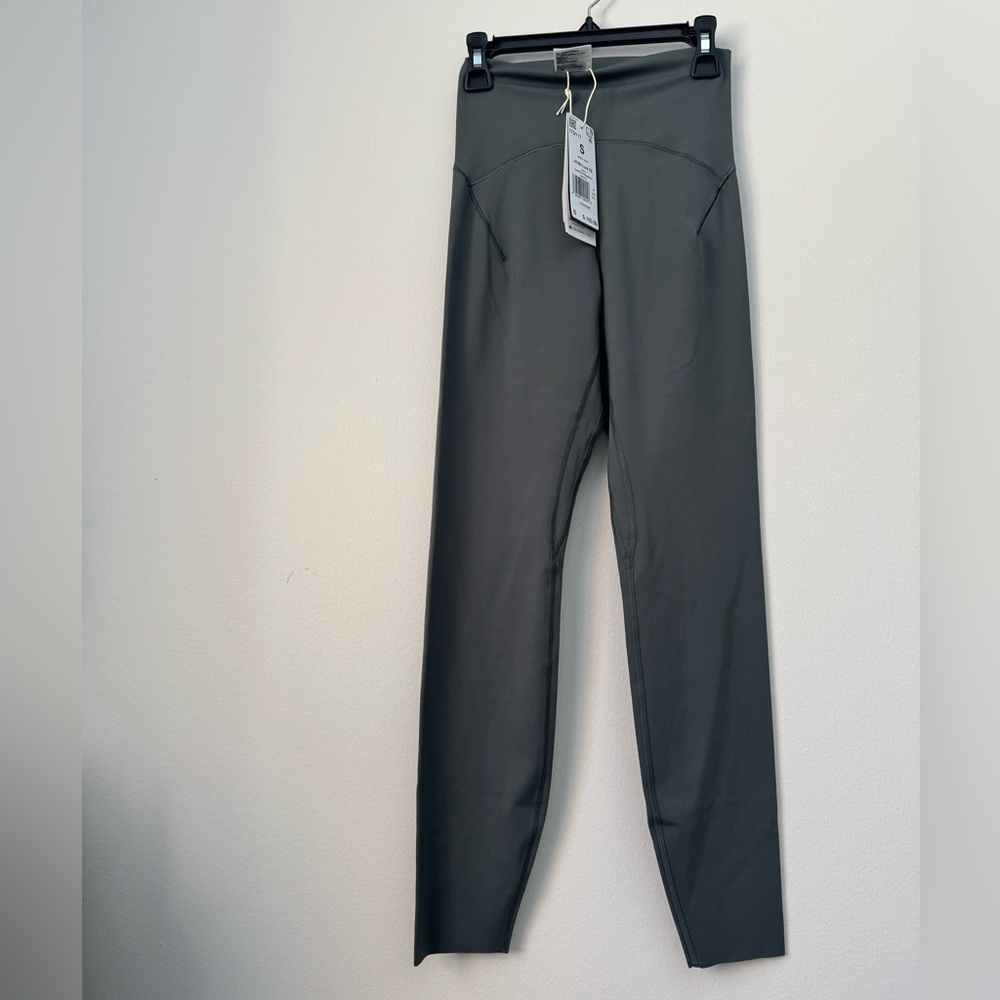 Adidas ALL ME LUXE 7/8 LEGGINGS Size S Legend Ivy NWT - Picture 7 of 13